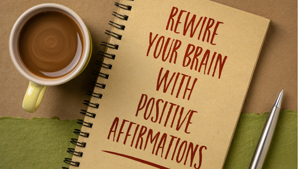 "A motivational snapshot of a journal filled with positive affirmations and introspective reflections, highlighting the importance of expressing emotions on the path towards emotional resilience."